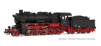 021-HN9060S - TT - DR, Dampflokomotive 58 1800-0, Ep. IV, mit DCC-Sounddecoder